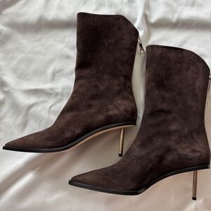Tamara Mellon Brown Suede Boot